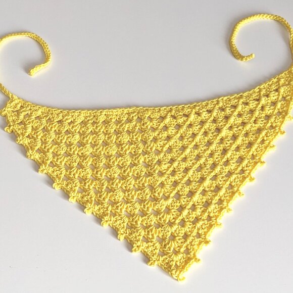 Crochet Handmade Bandana - Picture 4 of 9